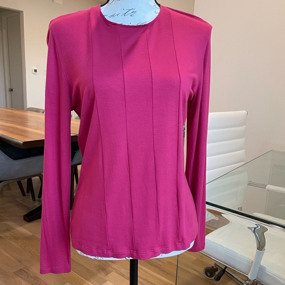 A-K-R-I-S Punto Jersey Knit Long-Sleeve Shirt